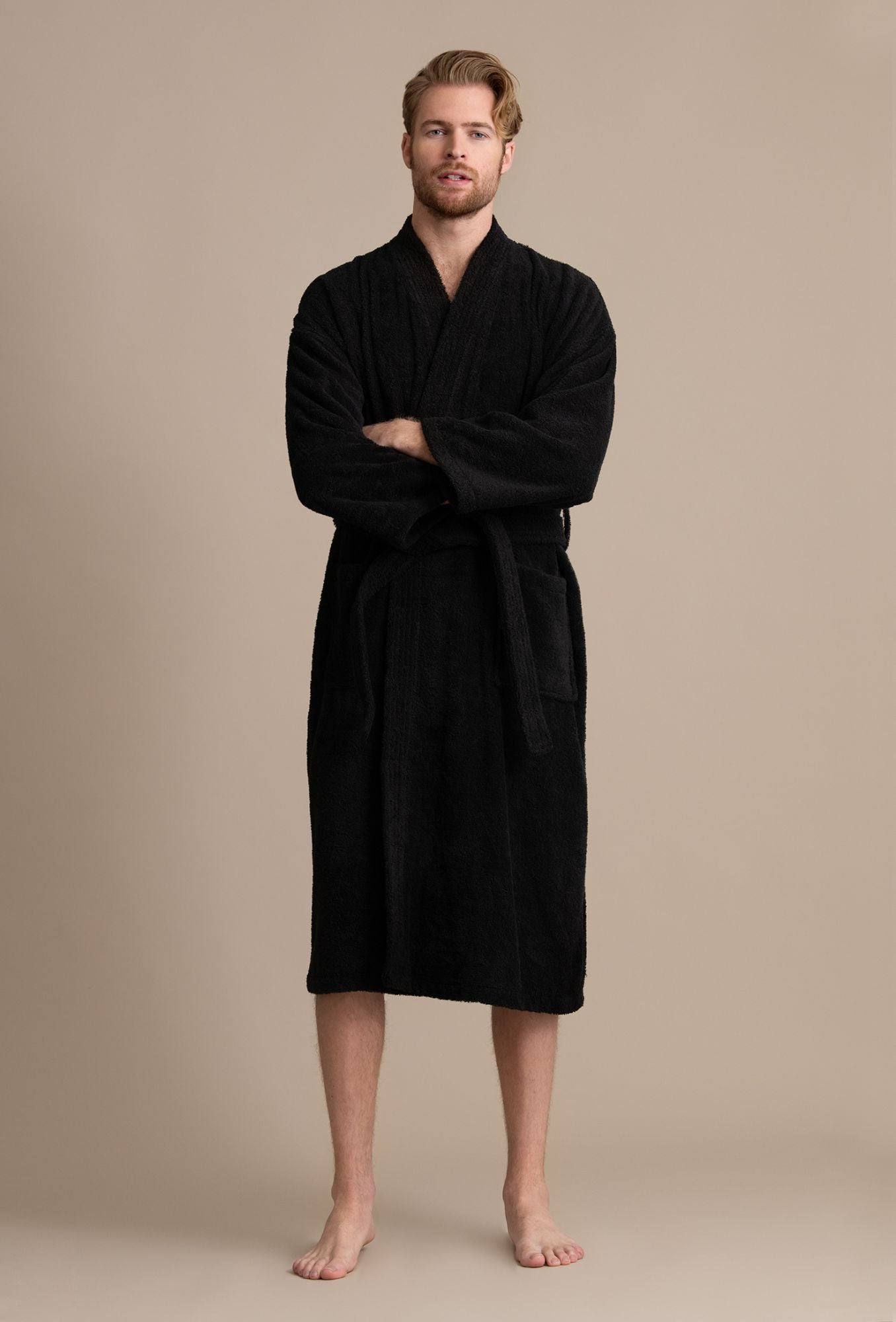 Warm cotton outlet dressing gown