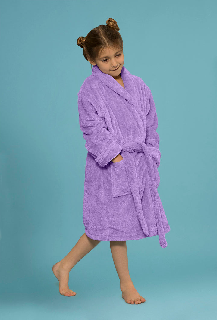 Girls purple hotsell dressing gown