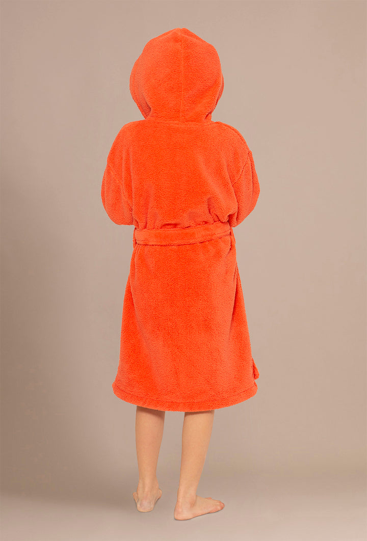 Bath Robe Hooded Robes Women Dressing Gown Warm Bathrobe Coral